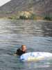 Marcus with wakeboard